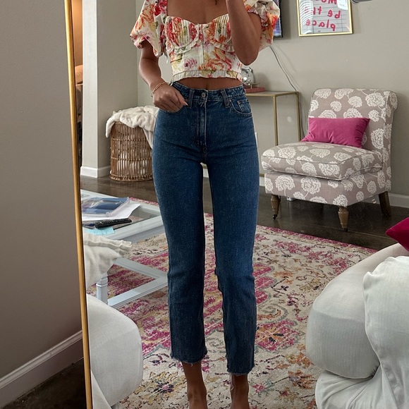 Abercrombie and Fitch Jeans Ankle Straight - Picture 1 of 3